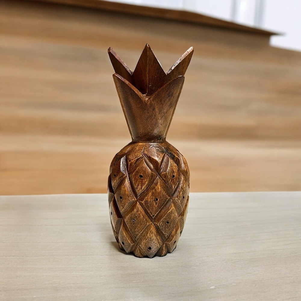 Vintage Monkey Pod Pineapple
Toothpick holder, tiki appetizer Mid-Century Modern